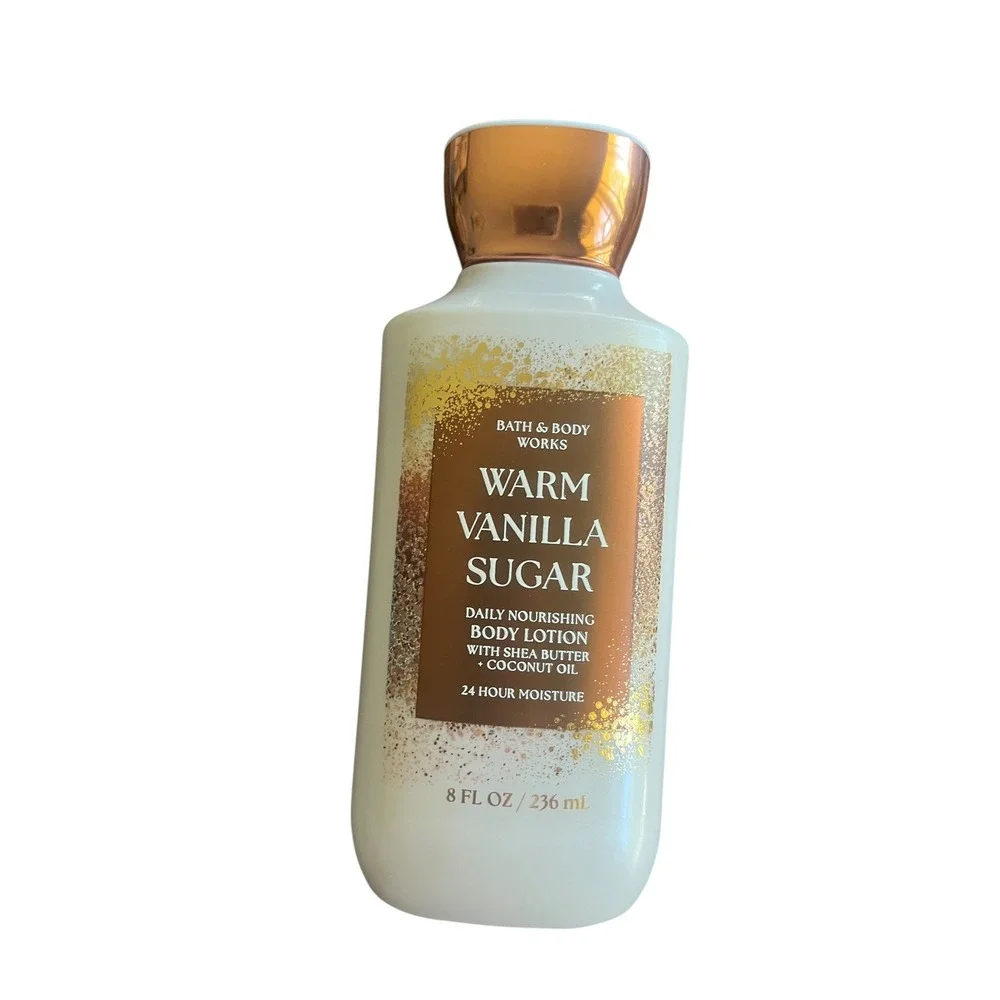 Bath & Body Works Warm Vanilla Sugar Daily Nourishing Body Lotion 8‎ fl oz